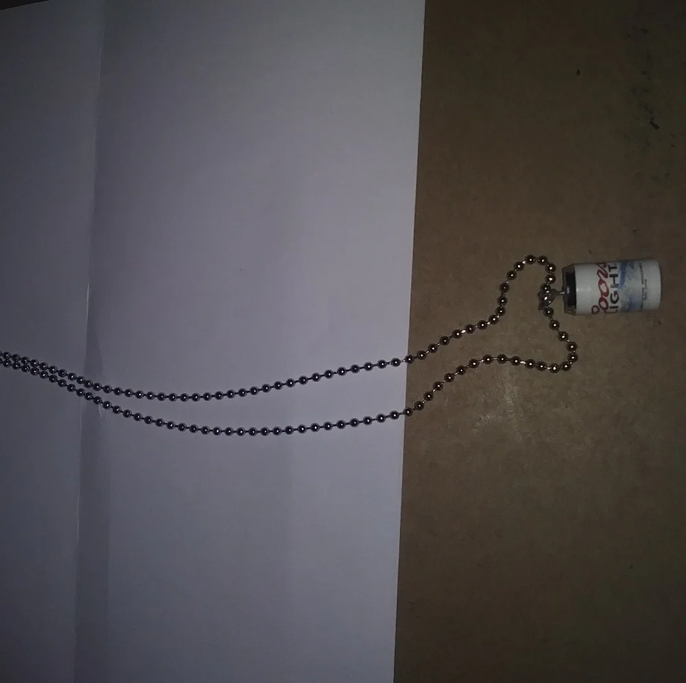 Coors Light Necklace